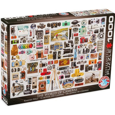 EUROGRAPHICS Пъзел Eurographics от 1000 части - Светът на камерите (60005627)