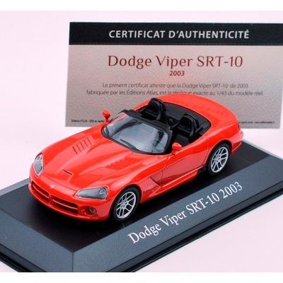 Atlas Dodge Viper SRT 10 2003 1:43