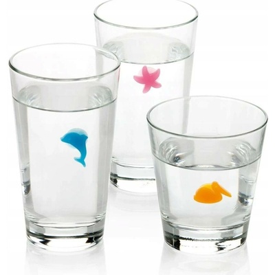 Značky na sklenice myDRINK, 12 ks, ocean Tescoma 308820.00