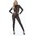 Noir Handmade F285 Full Body Leopard Flock Catsuit L