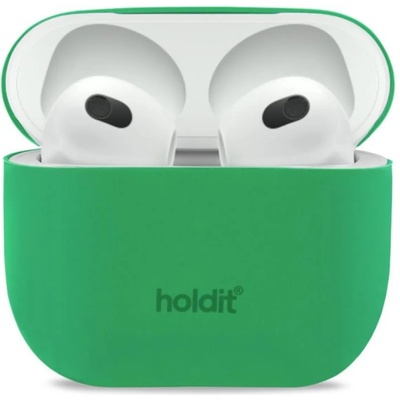 Holdit Калъф Holdit Silicone Case за AirPods 3 - Зелен
