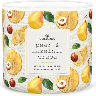 Goose Creek Candle Pear & Hazelnut Crepe 411 g