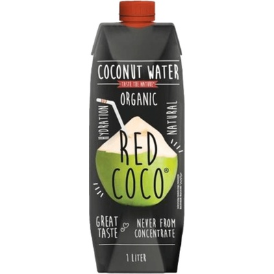 Red Coco bio kokosová voda Natural 1 l