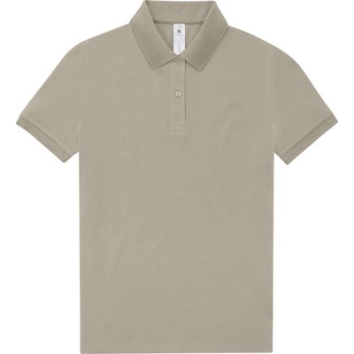 B&C Collection B&C MY POLO 210 / Дамска поло тениска от пике от тежък памук - сиво амалфи XXL (01W463zm205)