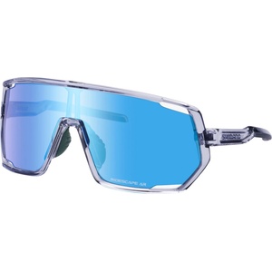 Shimano Очила за колоездене Shimano Technium Allroad S2 Cycling glasses - Mineral Gray / Blue / Green - размер One Size (205-6945-0211)
