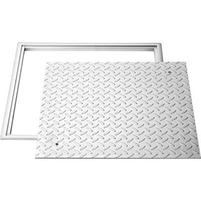 Poklop revizní šachty Vevor 60x60 cm protiskluzový s rámem – Zbozi.Blesk.cz