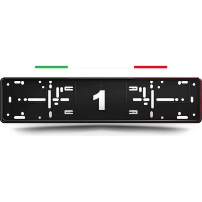 Alti Giri Držiak ŠPZ - MONO - 2 kusy Farba: Italy (Talianska trikolóra)
