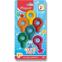 Maped Color Peps Voskovky Baby Crayons 6 ks