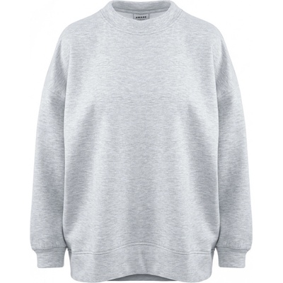 Vero Moda oversized mikina světle šedá
