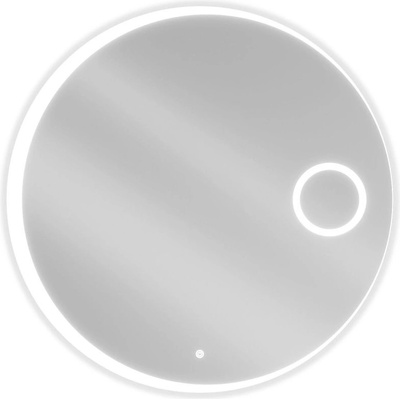 Mexen Ella осветено огледало за баня с козметично огледало, кръгло 90 см, LED 6000K, анти-пара - 9811-090-090-611-00 (9811-090-090-611-00)