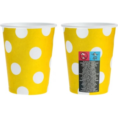 Godan Чаши - жълти на точки 6 бр