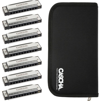 Cascha Blues Harmonica Set