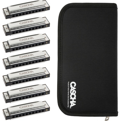 Cascha Blues Harmonica Set