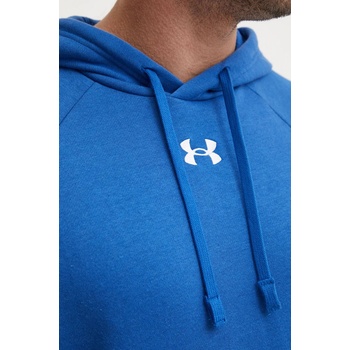 Under Armour Суичър Under Armour в синьо с качулка с изчистен дизайн (1379757)