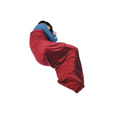 Trekmates Hotelier Cotton Liner 205x75 cm červená