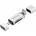 Sandberg Card Reader USB-C+USB+MicroUSB Card Reader USB-C+USB+MicroUSB, MicroSD (TransFlash), SD, Silver, USB, 1 pc(s), 80 mm, 16 mm