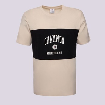 Champion Тениска Crewneck мъжки Дрехи Тениски 219853YS137 Бежов M (219853YS137)