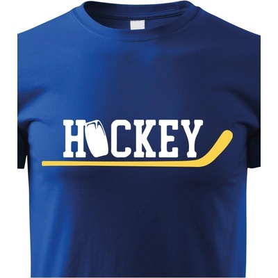 dětské tričko Hockey 3 modrá