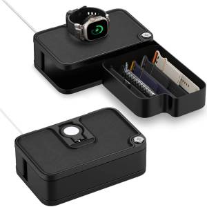 Spigen Органайзер Spigen за Apple Watch и каишки S340, черен (AMP07602)