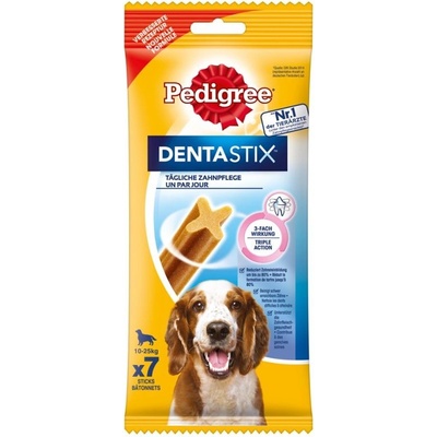 Pedigree Dentastix Doplňkové krmivo pro psy starší 4 měsíců 4 x 180 g