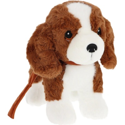 Keeleco Šteňa Love na vodítku Cavapoo 23 cm