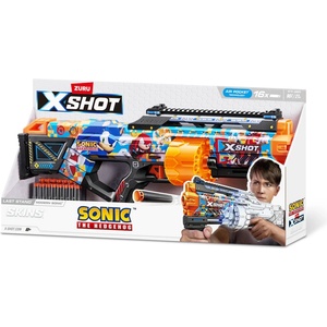 ZURU Sonic Бластер с 16 Меки Стрели Last stand