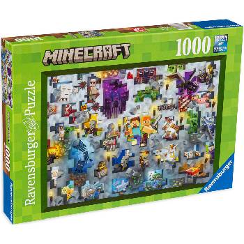 Ravensburger Пъзел Ravensburger от 1000 части - Майнкрафт (12000422)