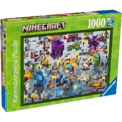 Ravensburger Пъзел Ravensburger от 1000 части - Майнкрафт (12000422)