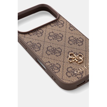 GUESS Кейс за телефон Guess iPhone 17 Pro (GUHMP17LP4SM4MW)