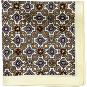 Bubibubi hodvábna vreckovka do saka Alba krémová