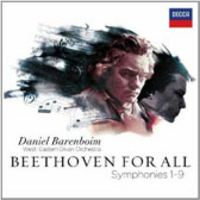 Barenboim Daniel - Beethoven For All / Symphonies 1-9 / 5 CD Box