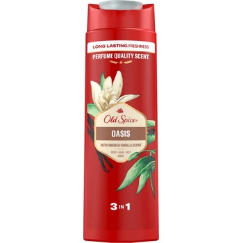 Old spice Oasis sprchový Gél 3 v 1 400 ml