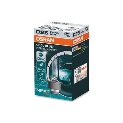 OSRAM XENARC COOL BLUE INTENSE NEXTGEN D2S +150% XENON OSRAM 66240CBN