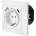 LogiLink Wall outlet 1x CEE, 1xUSB-A, 1xUSB-C, Logilink PA0253 (PA0253)