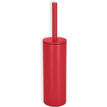 Spirella WC štětka AKIRA matná červená ocel