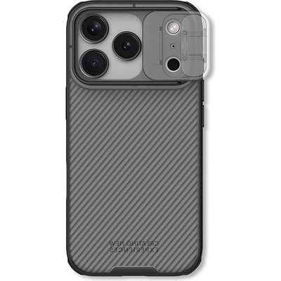 Nillkin iPhone 17 Pro Max NILLKIN CAMSHIELD PRO Силиконов удароустойчив протектор за телефон, ивица, TRANSFER/черен GP-175233 (GP-175233)