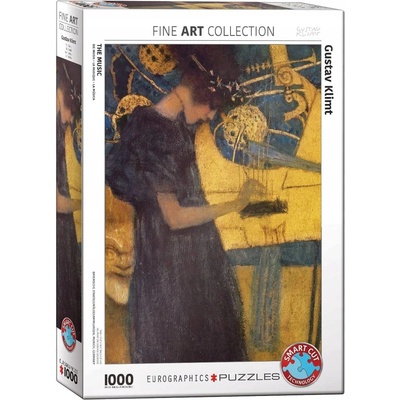 EuroGraphics Gustav Klimt : La musique 1000 dílků