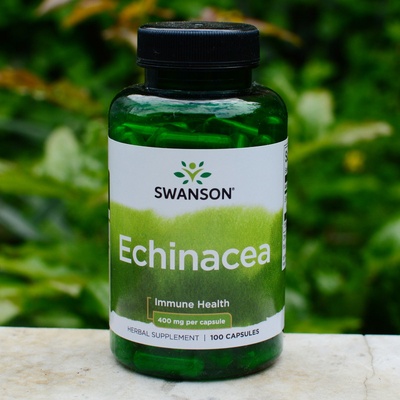 Swanson Echinacea 400 mg 100 kapsúl