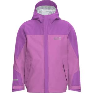Jack Wolfskin Детско водоустойчиво яке Jack Wolfskin Kid's Trailventure 2L Jacket Waterproof jacket - Foxglove - размер 152 (EU) (703-6913-0115)