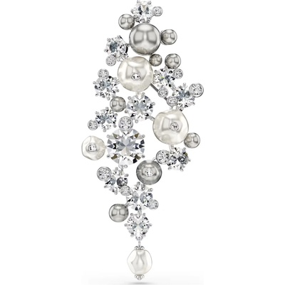 Swarovski Krásna brošňa s perlami a kryštálmi Swarovski Constella 5722516