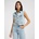 LEE Елек Lee Cropped Rider waistcoat - Blue (Hint Of Rain)