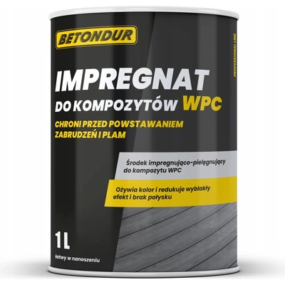 BETONDUR Impregnace na WPC kompozitové terasy 1L