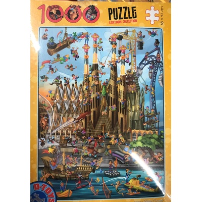D-Toys - Puzzle Cartoon Collection: Holy Family - 1 000 piese