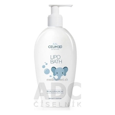 Ceumed Baby Lipo Bath gél pre citlivú pleť 200 ml