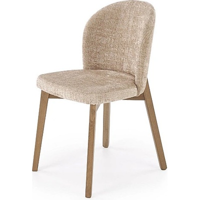 Halmar Трапезен стол basso светъл орех / бежов