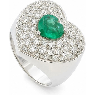 Beny Jewellery zlatý se Smaragdem a diamanty 2010445
