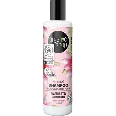 Organic Shop Shining Shampoo Water Lily & Amaranth 280 ml
