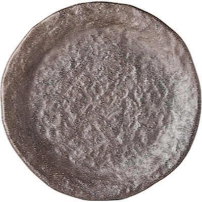 Předkrmový talíř STONE 17 cm, hnědá, keramika, MIJ