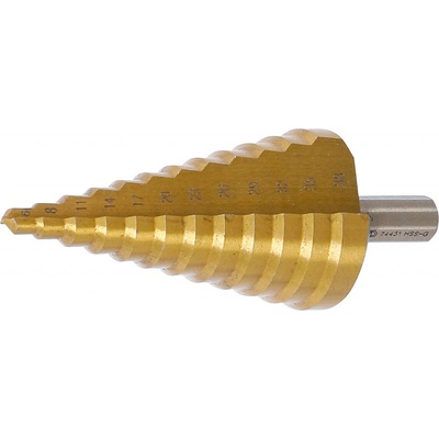 BGS 74431, Kónický vrták | s titanovým povrchem | Ø 6 - 38 mm – Zboží Dáma