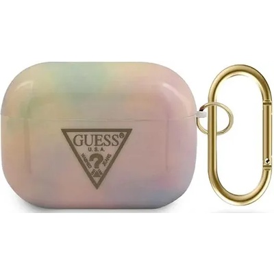 Guess GUACAPTPUMCGG01 калъф за AirPods Pro розов, Tie & Dye Collection (GUACAPTPUMCGG01)